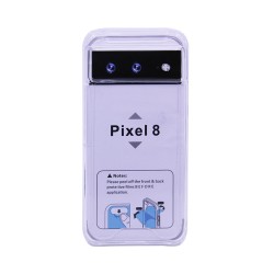 Capa de Silicone Dura para Google Pixel 8 Transparente Capa de Silicone Dura para Google Pixel 8 Transparente